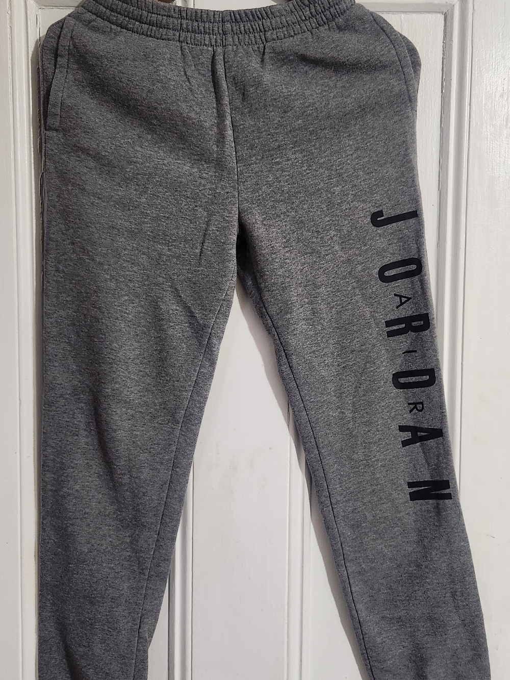 Jordan Gray Kids' Logo Joggers Large Kids 12-13 Years - Picture 1 of 5